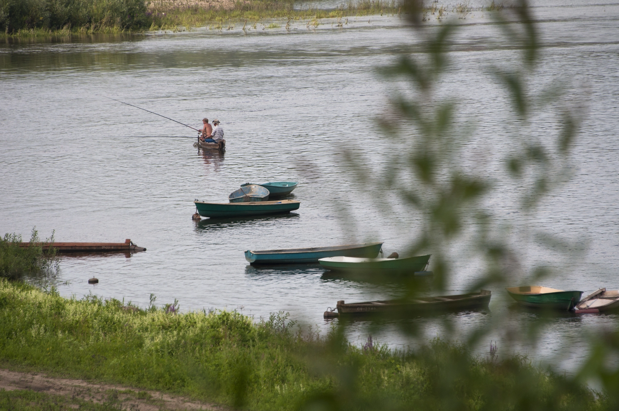 Nikon D5000 sample photo. Fishing photography