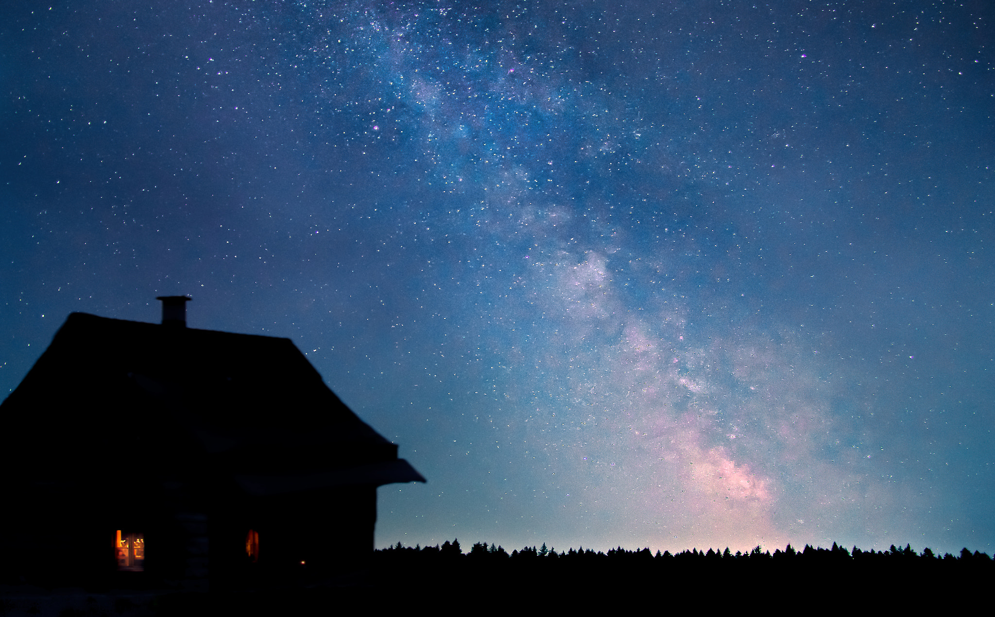 Pentax smc DA* 16-50mm F2.8 ED AL (IF) SDM sample photo. Milky way - gottschalkenberg photography