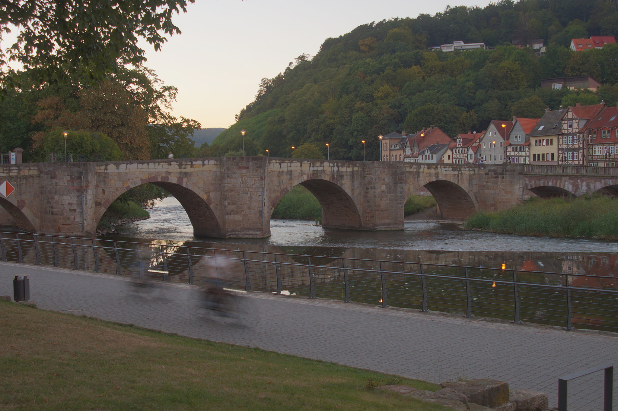 Sony SLT-A58 + Minolta AF 28-105mm F3.5-4.5 [New] sample photo. Bike bridge photography