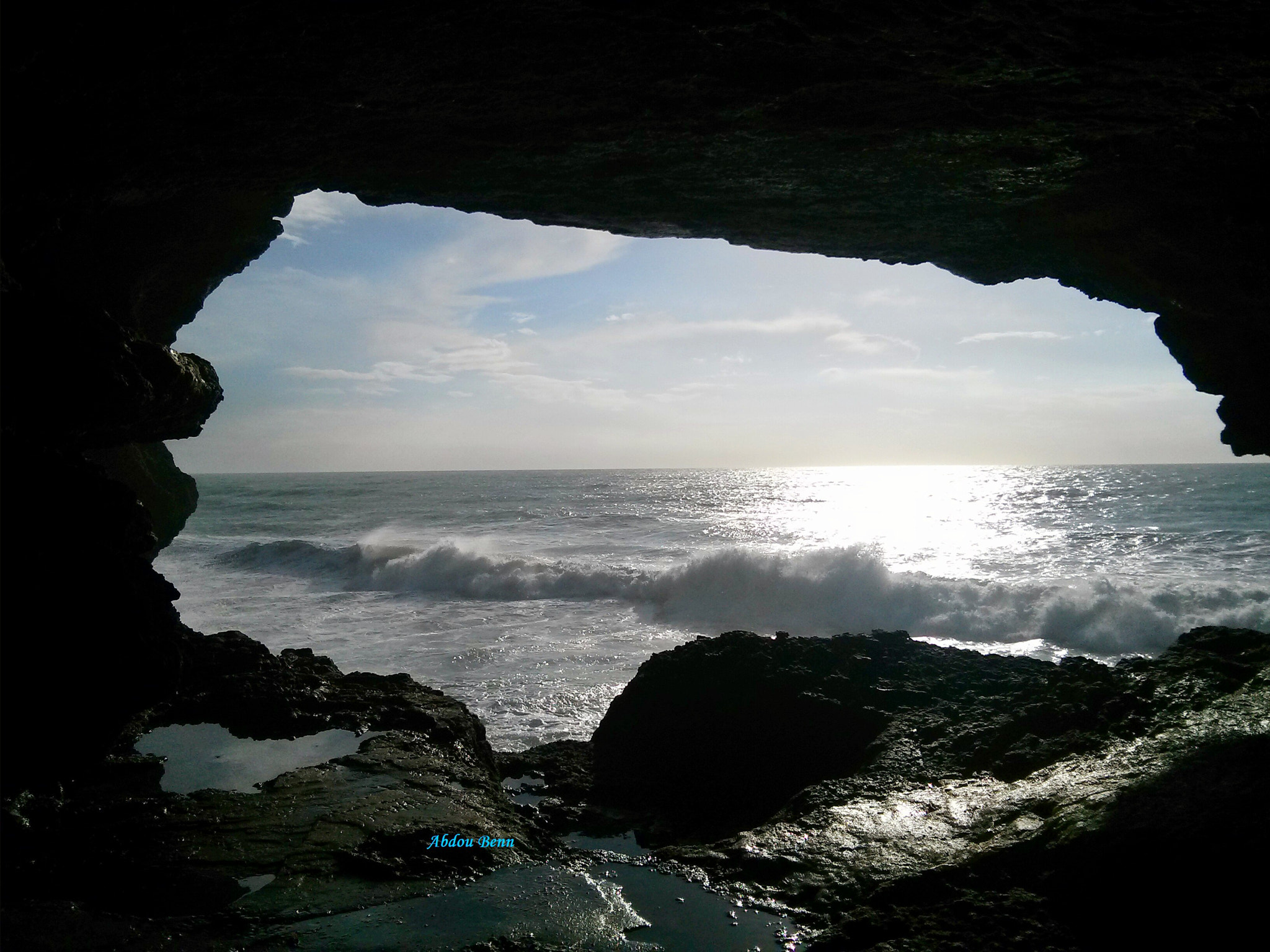 LG Optimus F6 sample photo. Hercules cave 2  photography