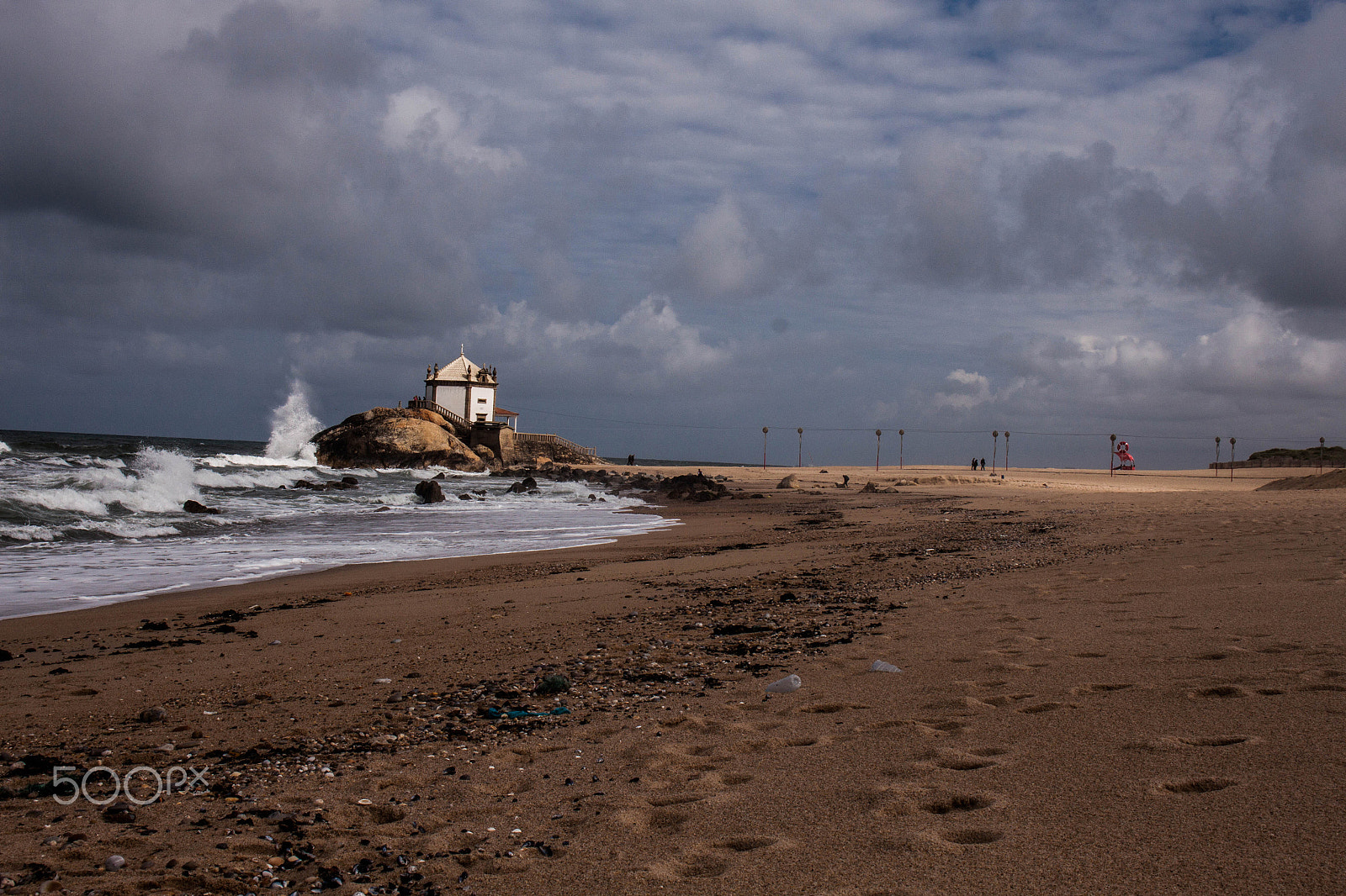 Canon EOS 500D (EOS Rebel T1i / EOS Kiss X3) sample photo. Chapel on the sea photography