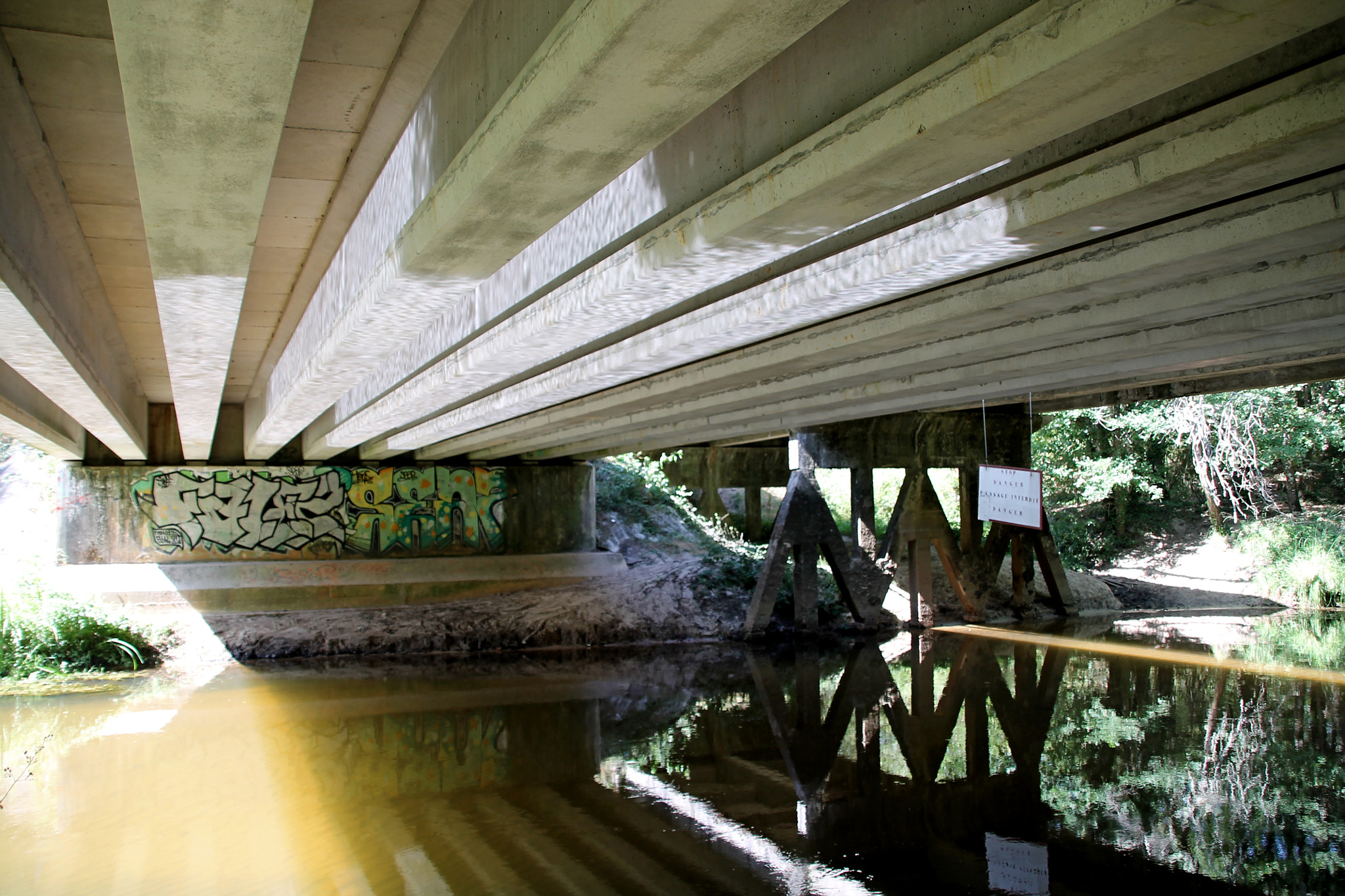 Canon EOS 1100D (EOS Rebel T3 / EOS Kiss X50) + Canon TS-E 90mm F2.8 Tilt-Shift sample photo. Just under the bridge photography