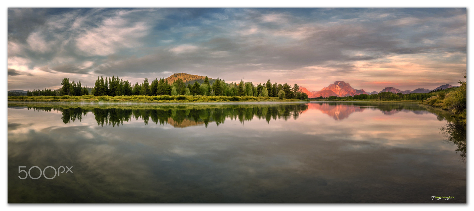 Nikon AF-S Nikkor 17-35mm F2.8D ED-IF sample photo. Oxbow bend, grand teton, wy photography