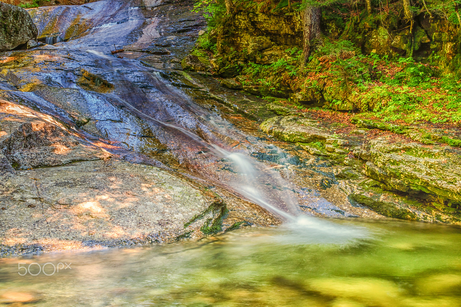Canon EOS M3 sample photo. Bridal veil falls nh photography