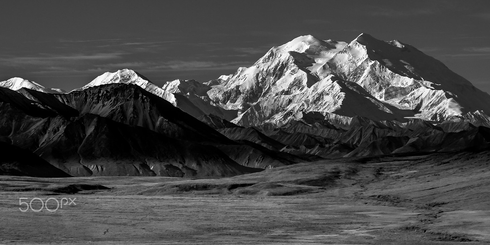 AF Zoom-Nikkor 28-105mm f/3.5-4.5D IF sample photo. Always covered in snow - denali photography