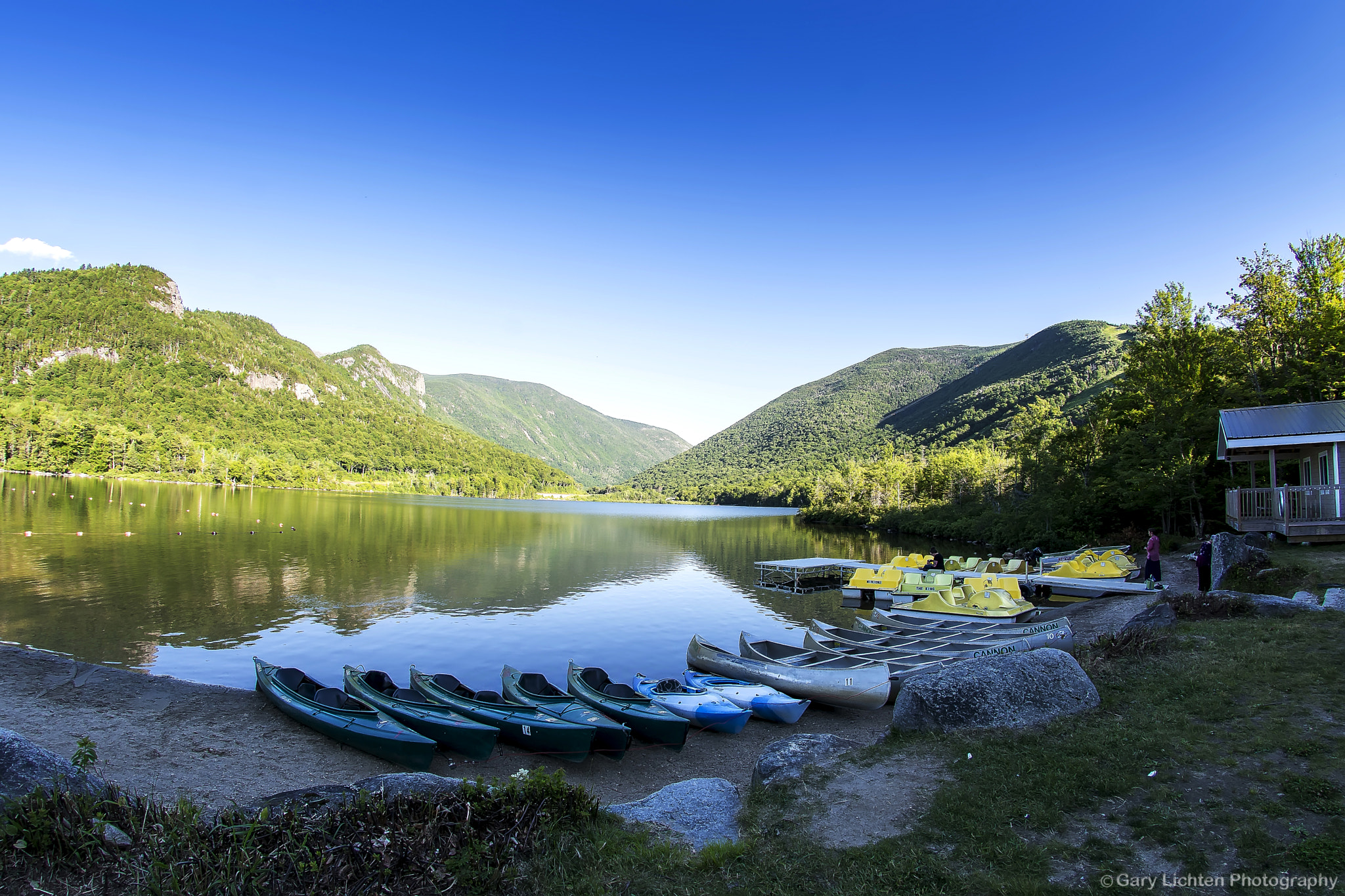 Nikon AF DX Fisheye-Nikkor 10.5mm F2.8G ED sample photo. Echo lake new hampshire photography