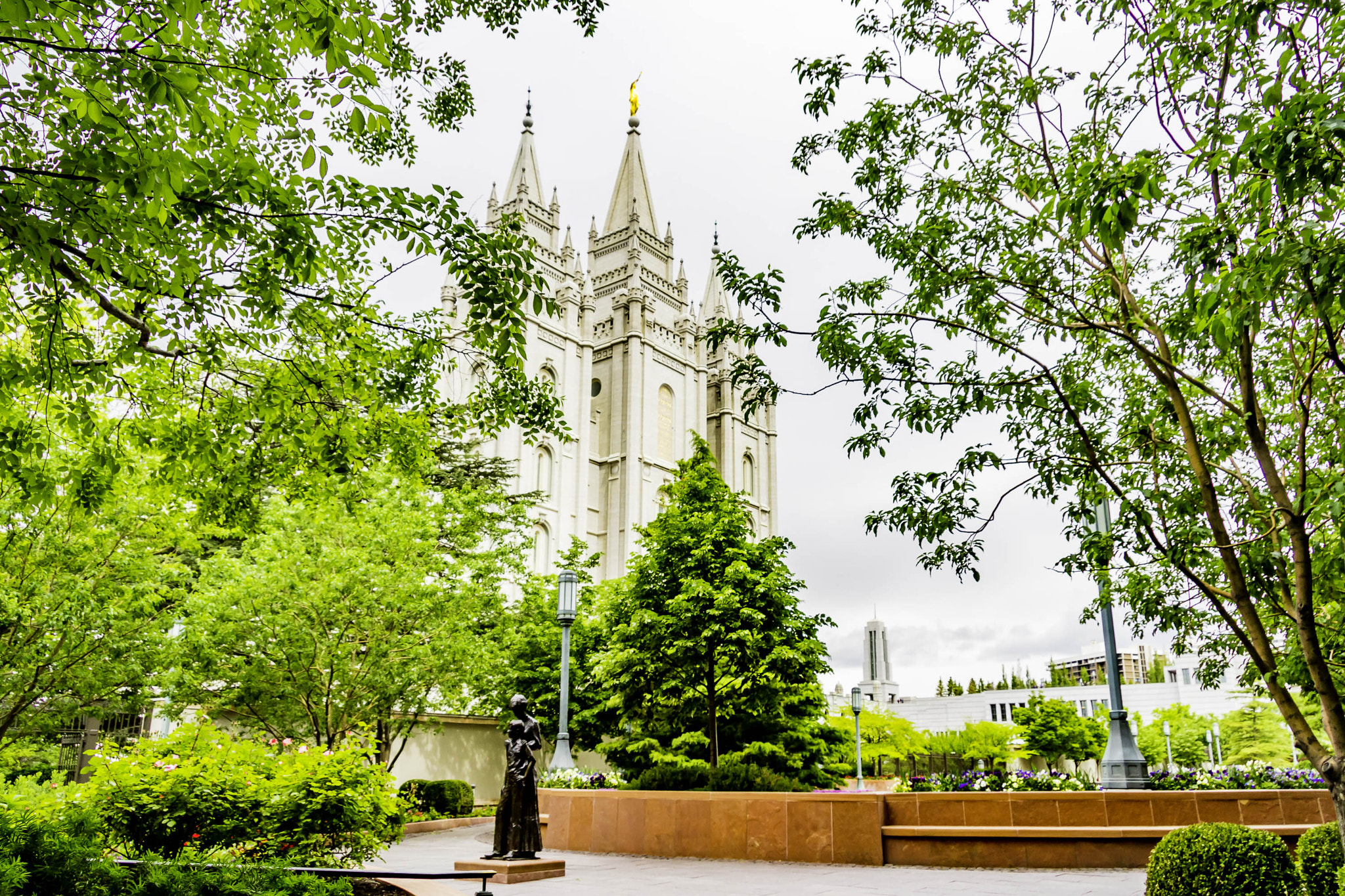 Canon EF-S 17-85mm F4-5.6 IS USM sample photo. Salt lake temple dedicated 1893 photography