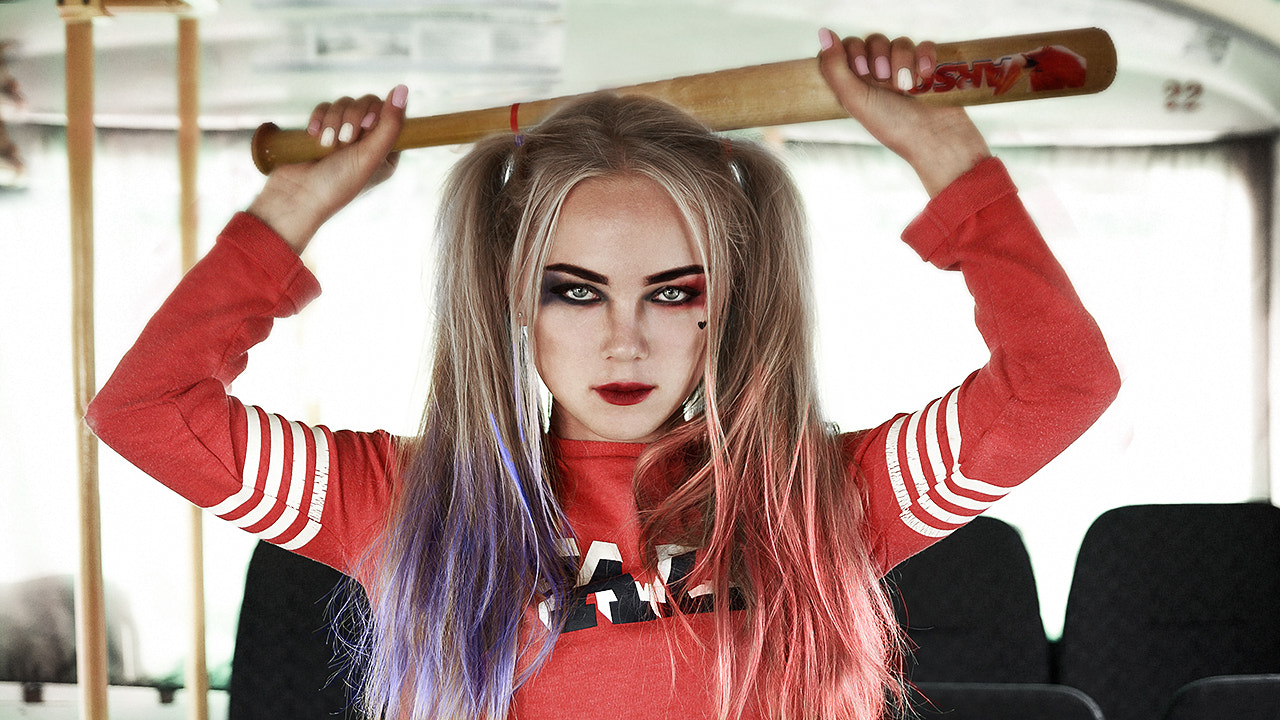 Tamron SP AF 17-50mm F2.8 XR Di II LD Aspherical (IF) sample photo. Harley quinn photography