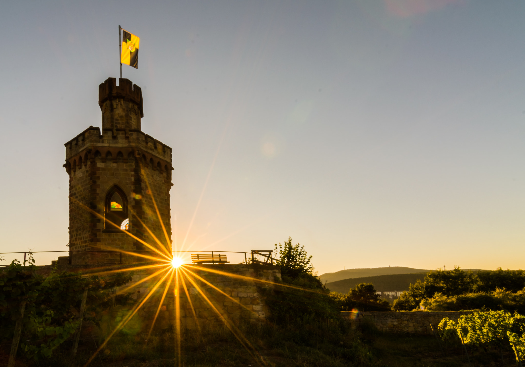 Tokina AT-X Pro 11-16mm F2.8 DX sample photo. Flog tower bad dürkheim photography