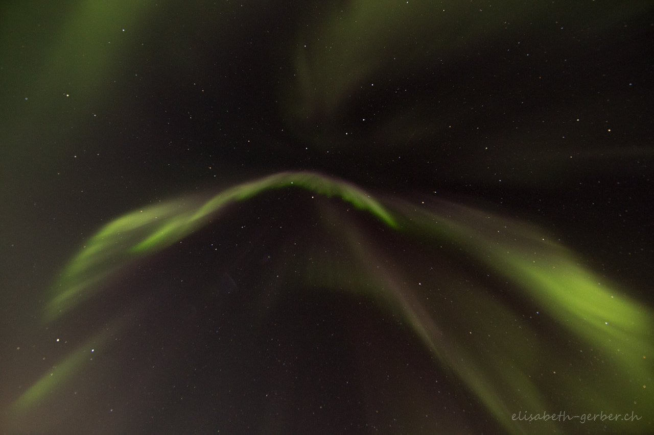 Canon EF 14mm F2.8L II USM sample photo. Northern light photography
