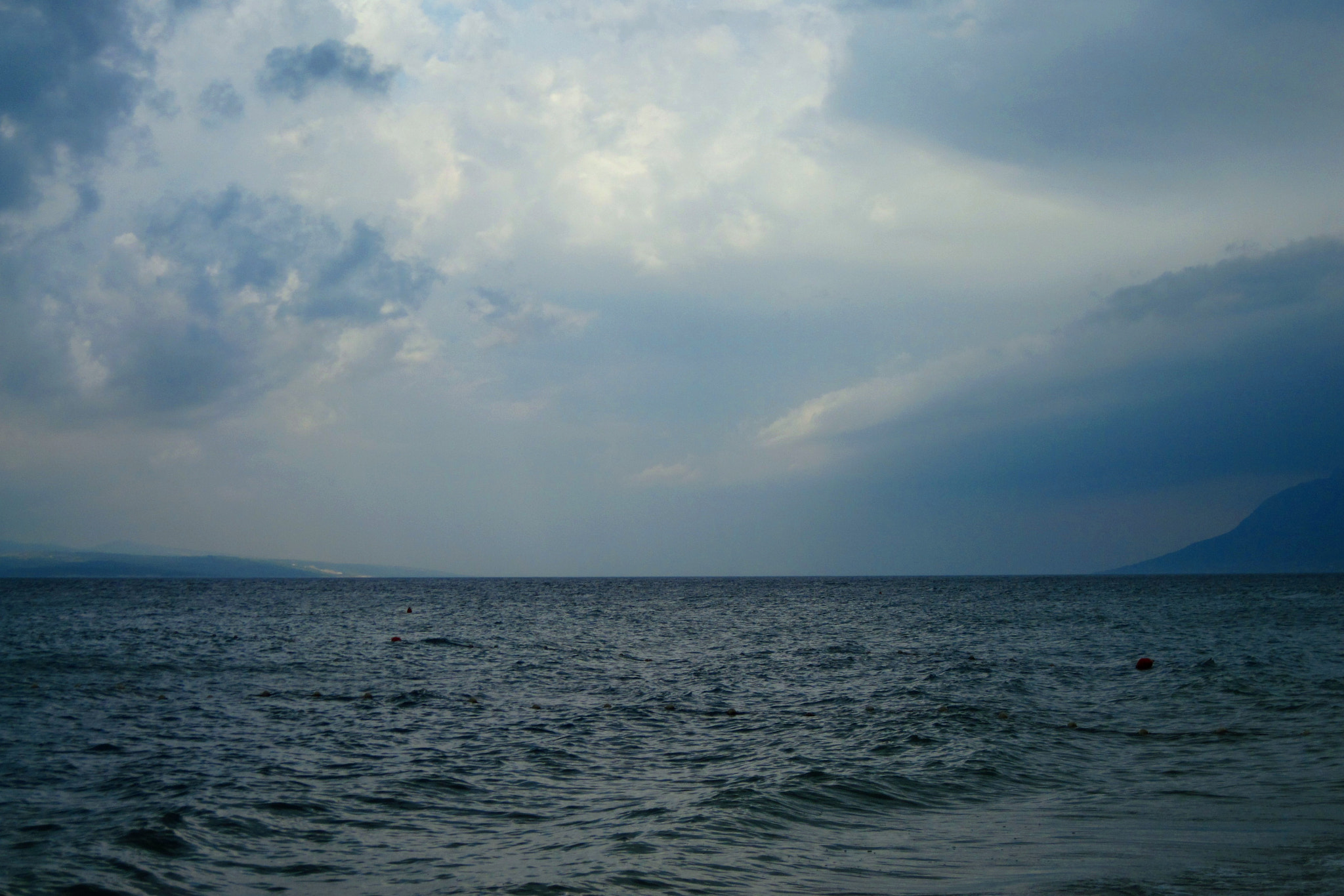 Canon PowerShot A1100 IS sample photo. Frowning adriatica. Хмурая Адриатика. photography