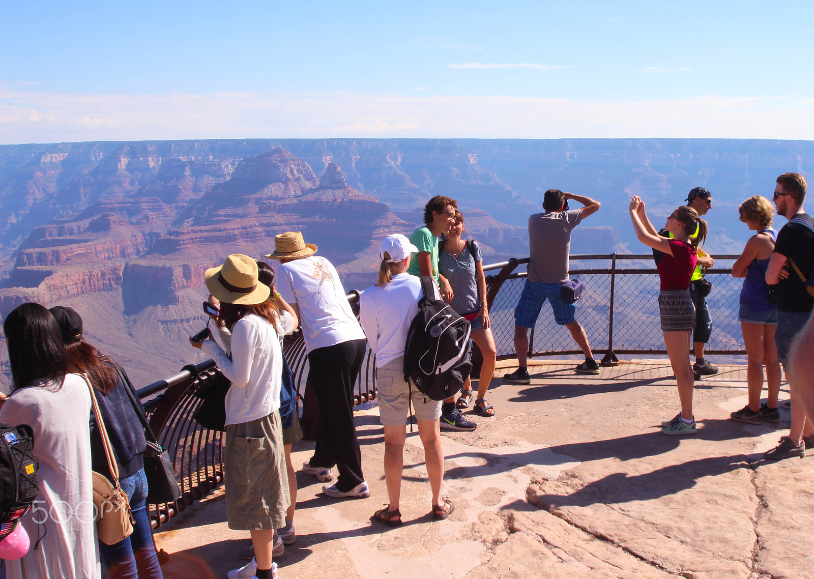 Sigma 28-80mm f/3.5-5.6 II Macro sample photo. Grand canyon visitors photography