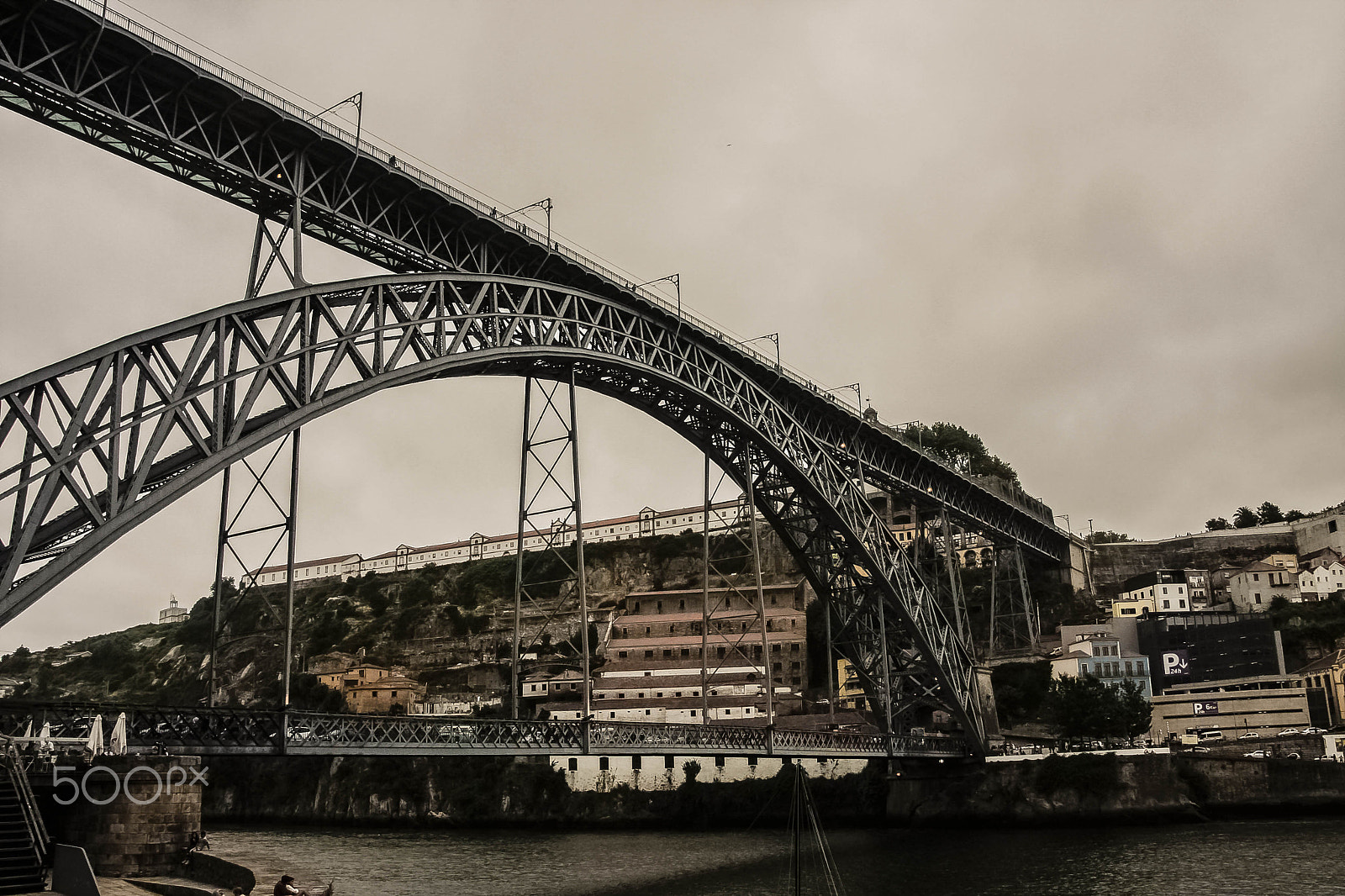 Canon EOS 40D sample photo. Porto, dom luís i bridge photography