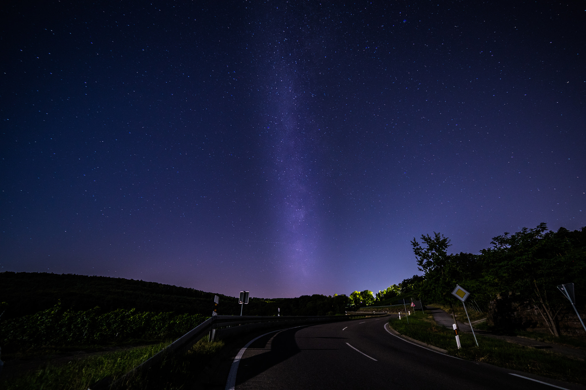 Canon EF 14mm F2.8L II USM sample photo. Road to the stars photography