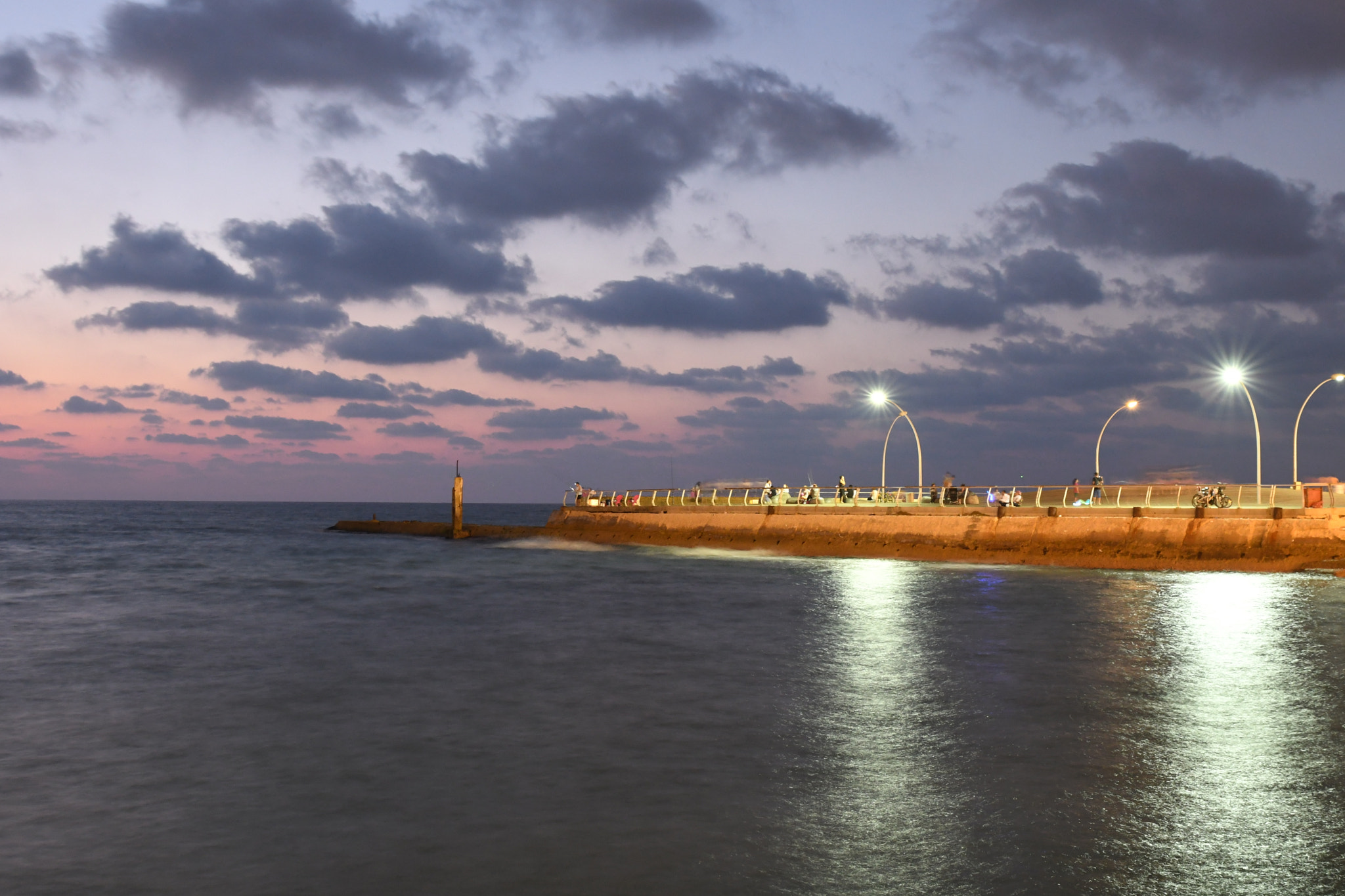 Tamron SP 24-70mm F2.8 Di VC USD sample photo. Tel aviv harbor photography