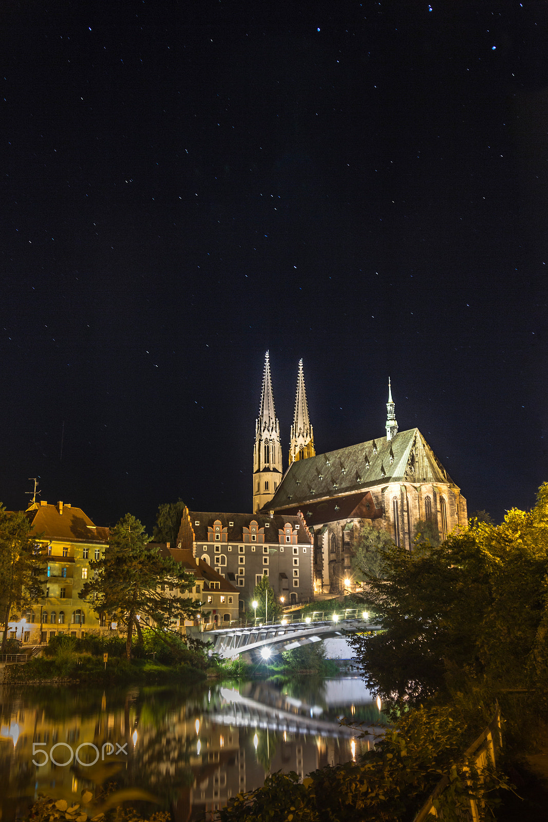Tokina AT-X Pro 12-24mm F4 (IF) DX sample photo. Görlitz bei nacht photography
