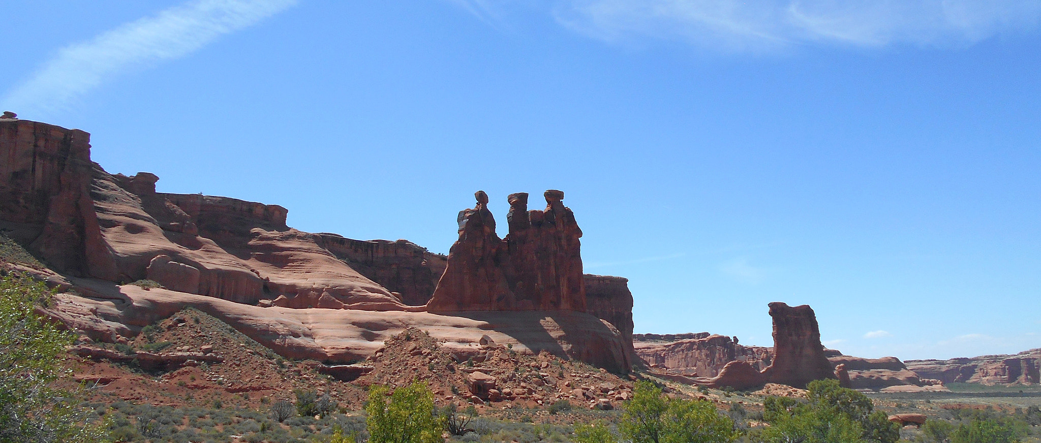 Nikon COOLPIX L30 sample photo. Moab three men photography