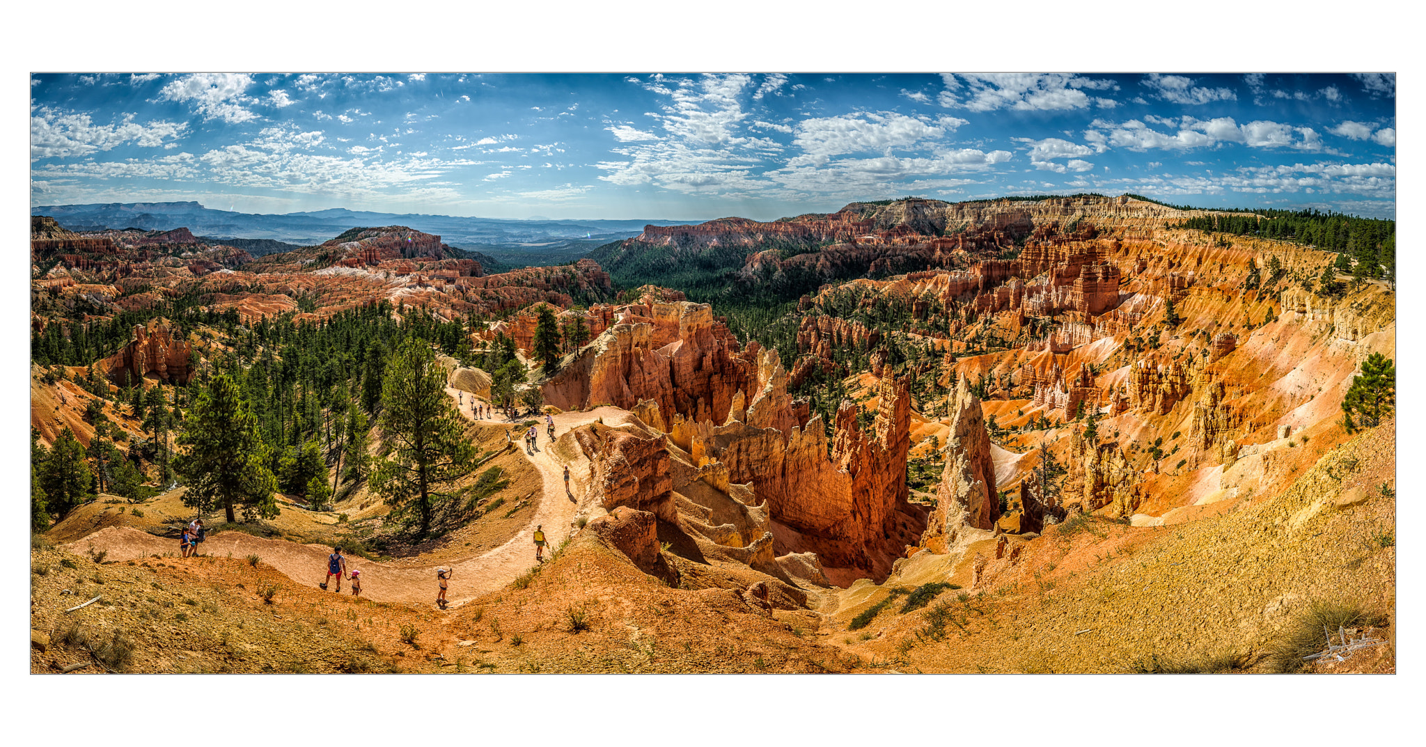 Sigma 8-16mm F4.5-5.6 DC HSM sample photo. Trail at bryce canyon photography
