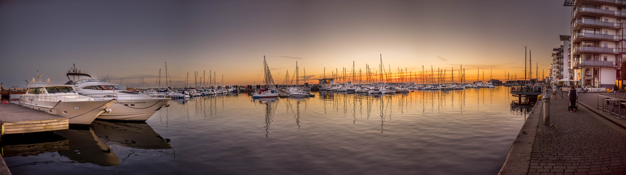 Sony a7R + Sony E 16mm F2.8 sample photo. North harbour helsingborg photography