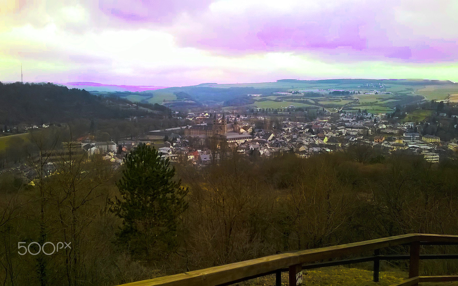 Nokia Lumia 635 sample photo. Cityview of echternach photography