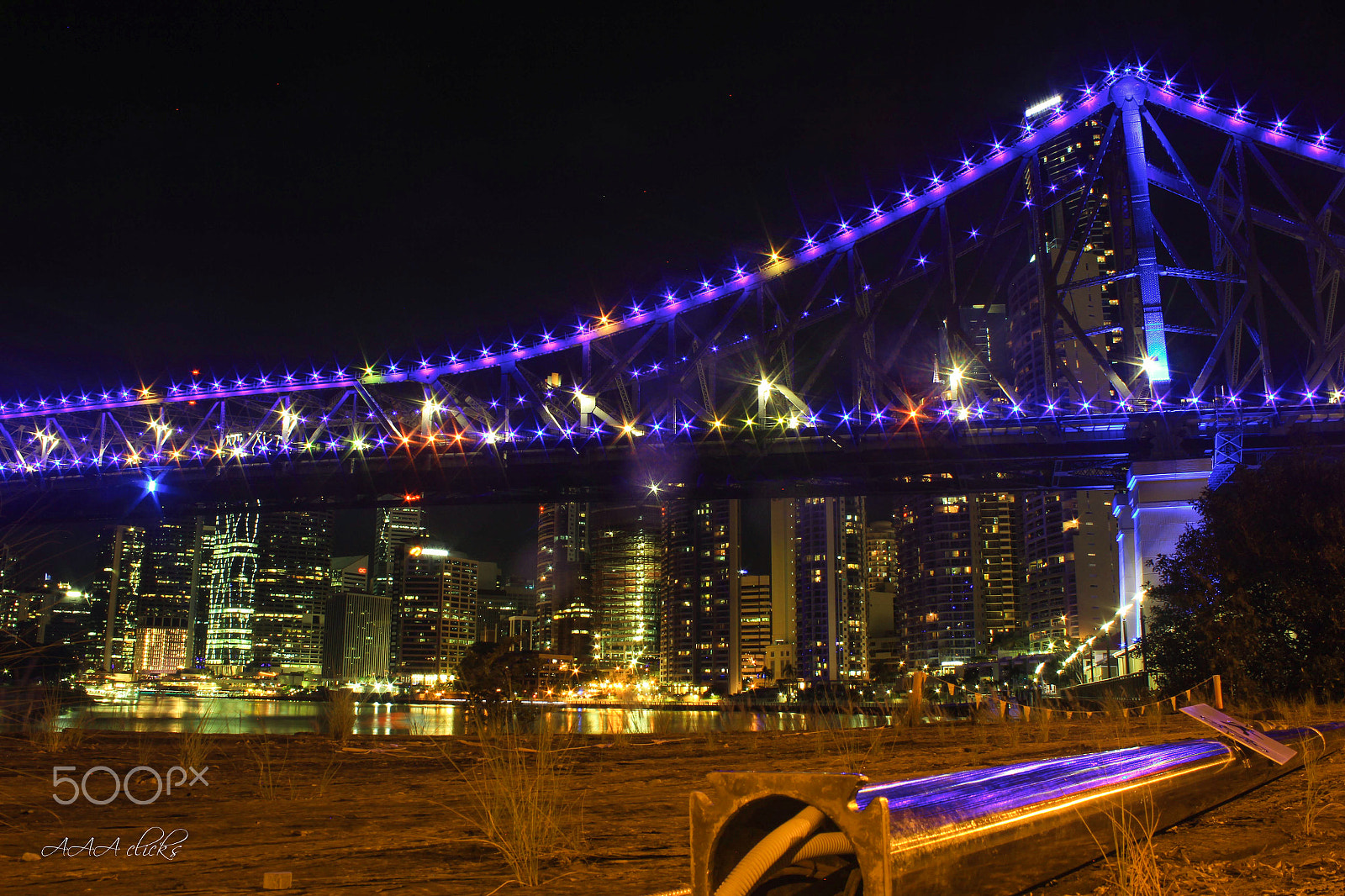 Canon EOS 550D (EOS Rebel T2i / EOS Kiss X4) sample photo. Brisbane bridge photography