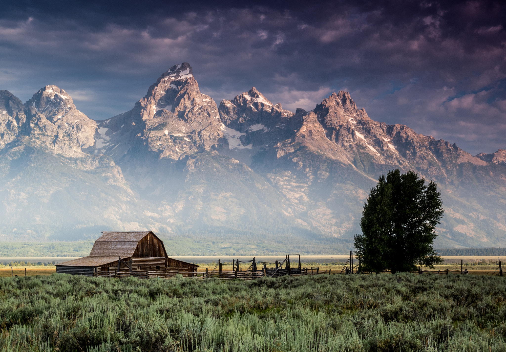 Olympus Zuiko Digital ED 12-60mm F2.8-4.0 SWD sample photo. T.a. moulton barn in grand teton photography