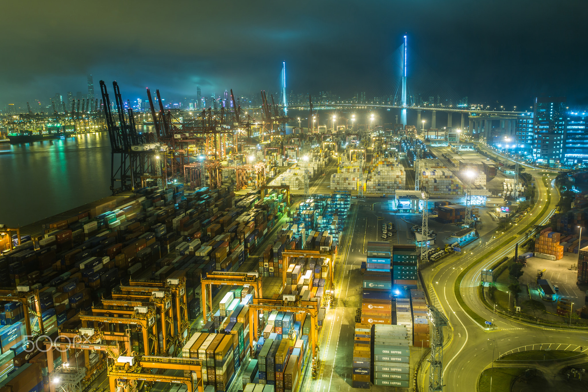 Hong Kong cargo terminal