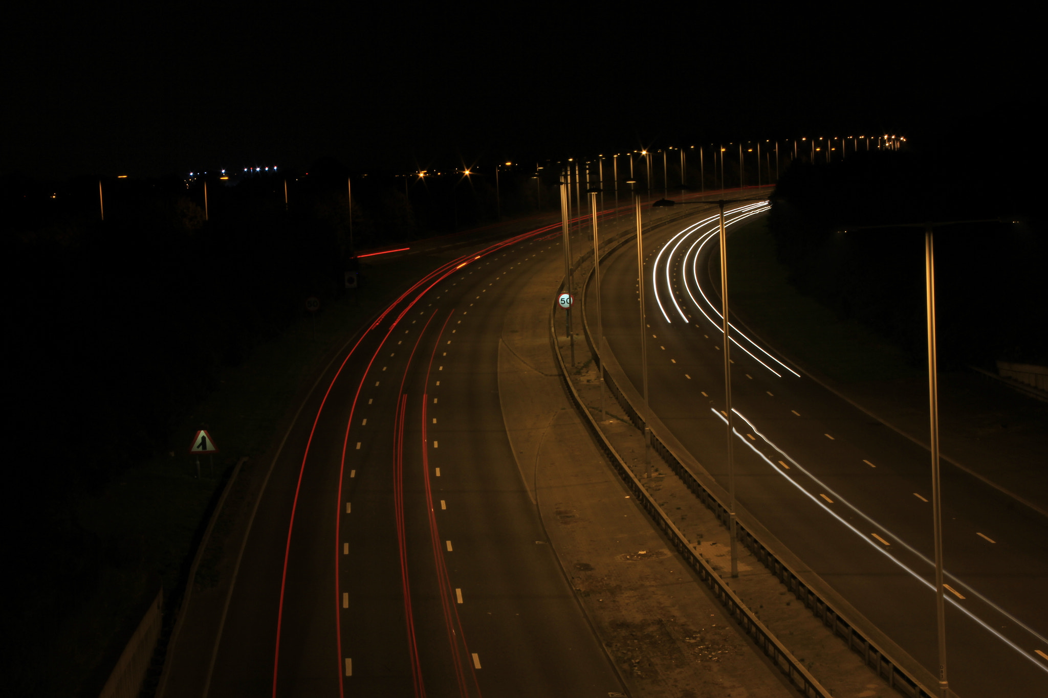 Canon EF 28-200mm F3.5-5.6 USM sample photo. Motorway photography