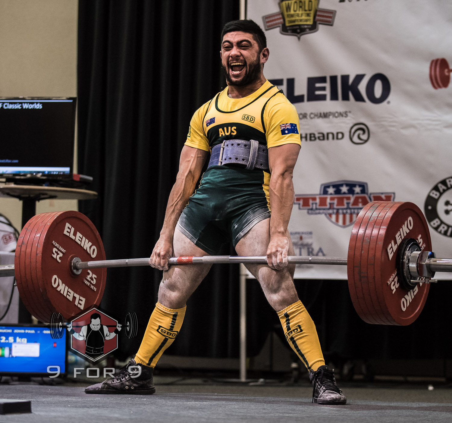 Nikon D5 sample photo. Jp cauchi deadlift photography