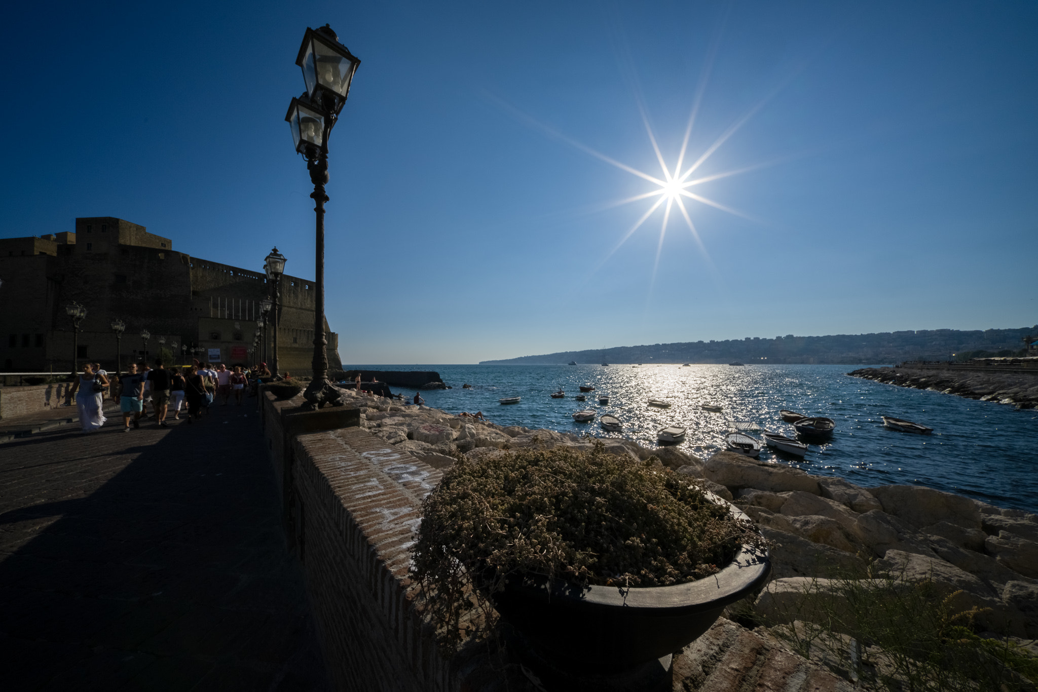 Sony a7R II + Voigtlander HELIAR-HYPER WIDE 10mm F5.6 sample photo. Ovo castle and seafront photography