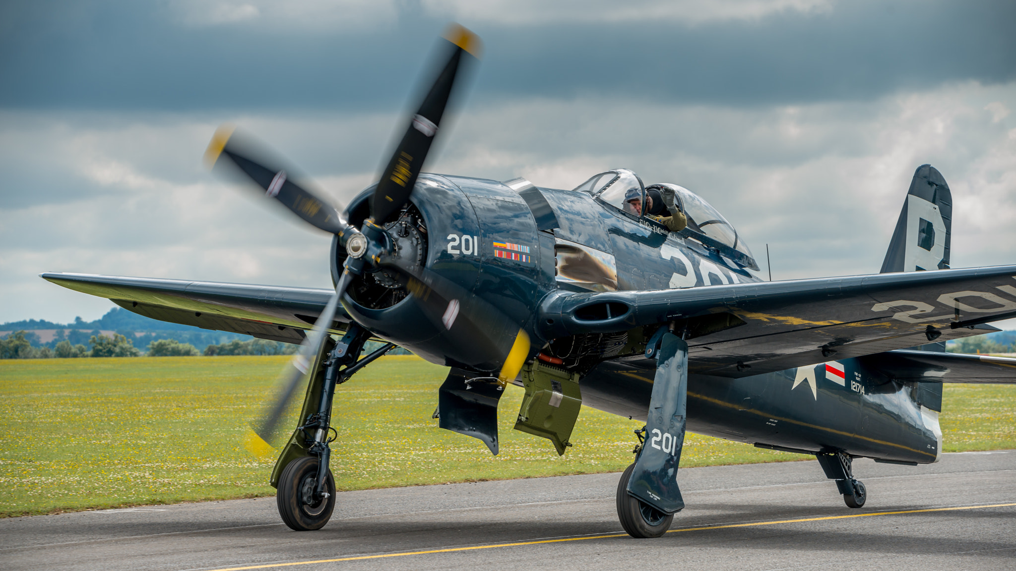 Grumman Bearcat vintage aircraft