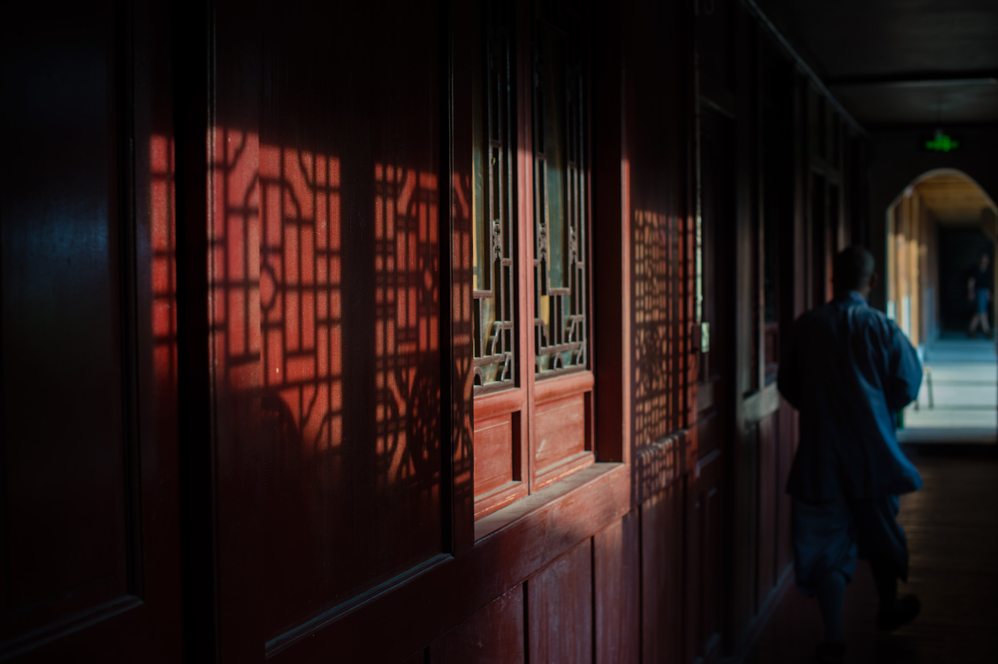 Nikon Df + Nikon AF-S Nikkor 50mm F1.4G sample photo. Monk by the window photography