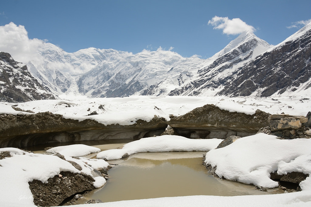 Glacier lake, Tian Shan by Sylvia H. on 500px.com