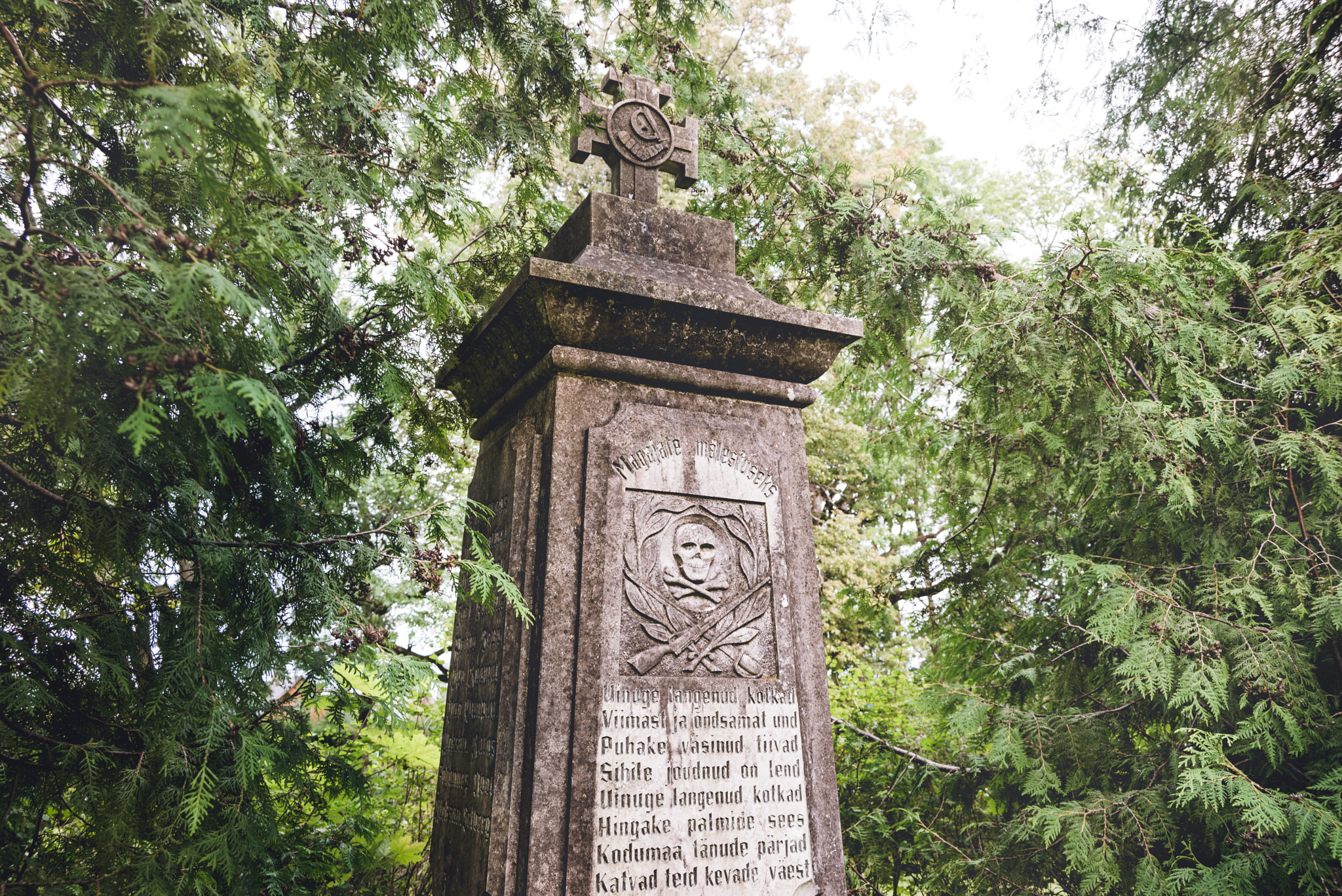 AF Zoom-Nikkor 28-70mm f/3.5-4.5D sample photo. Estonian war of independence memorial photography