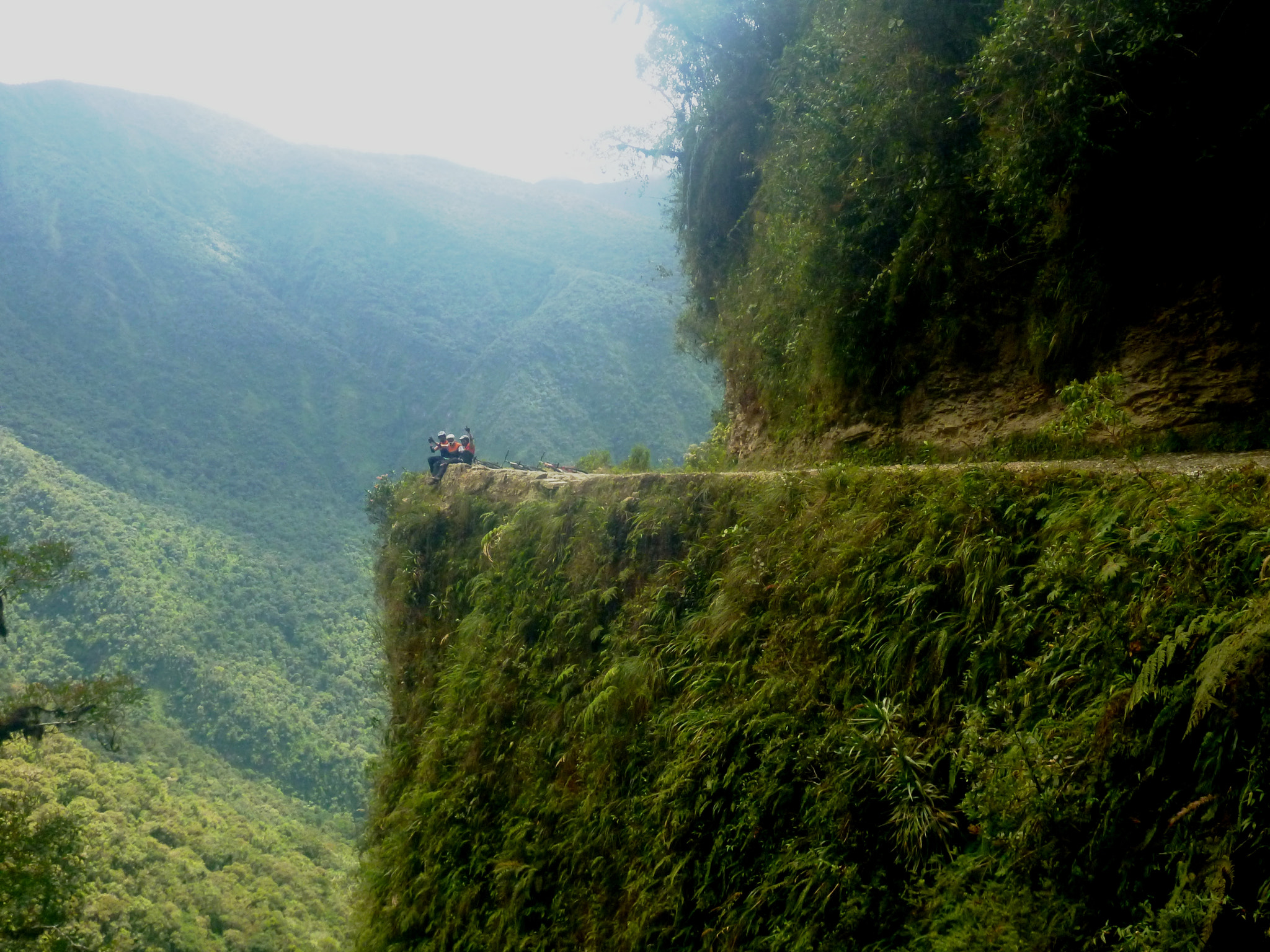 Panasonic DMC-TS4 sample photo. Death road - bolivia.jpg photography