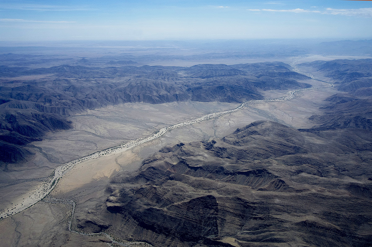 Pentax smc DA 16-45mm F4 ED AL sample photo. Namibia from above photography