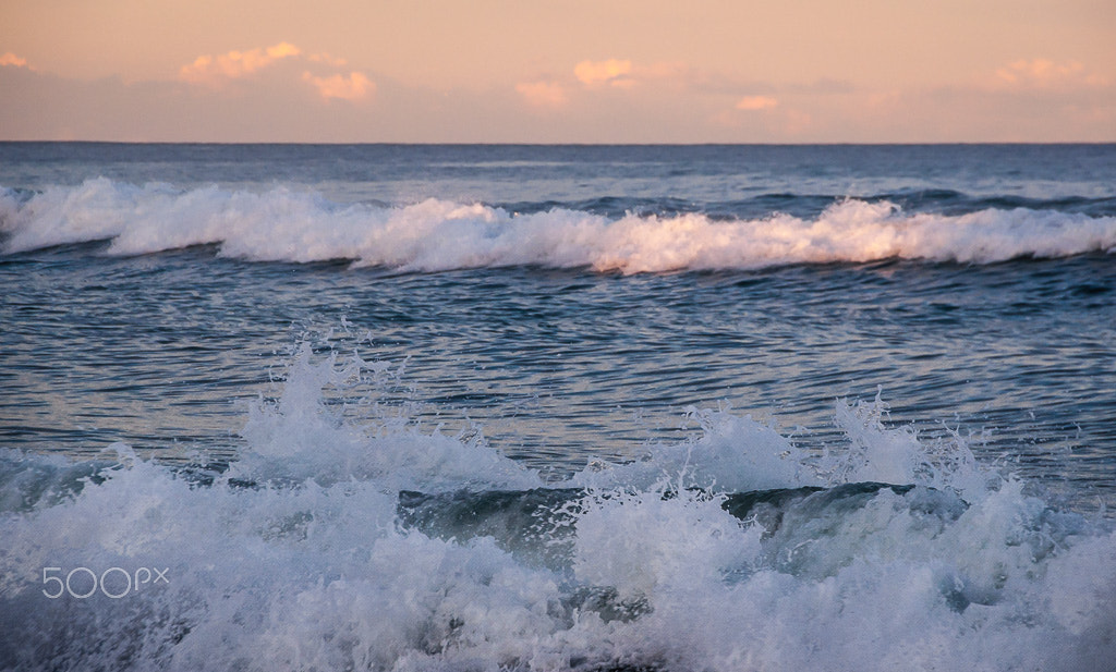 Nikon D5000 sample photo. Sunset on old bar beach photography
