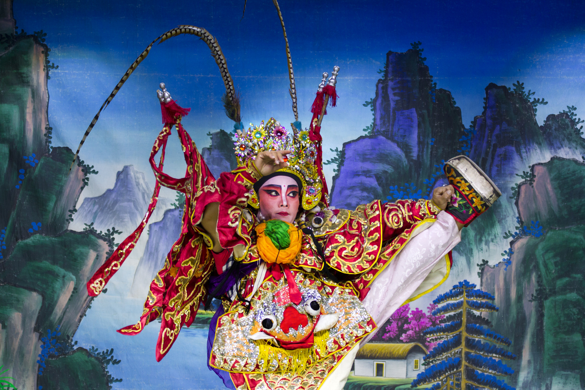 Sigma 150-600mm F5-6.3 DG OS HSM | C sample photo. Chinese opera in penang photography