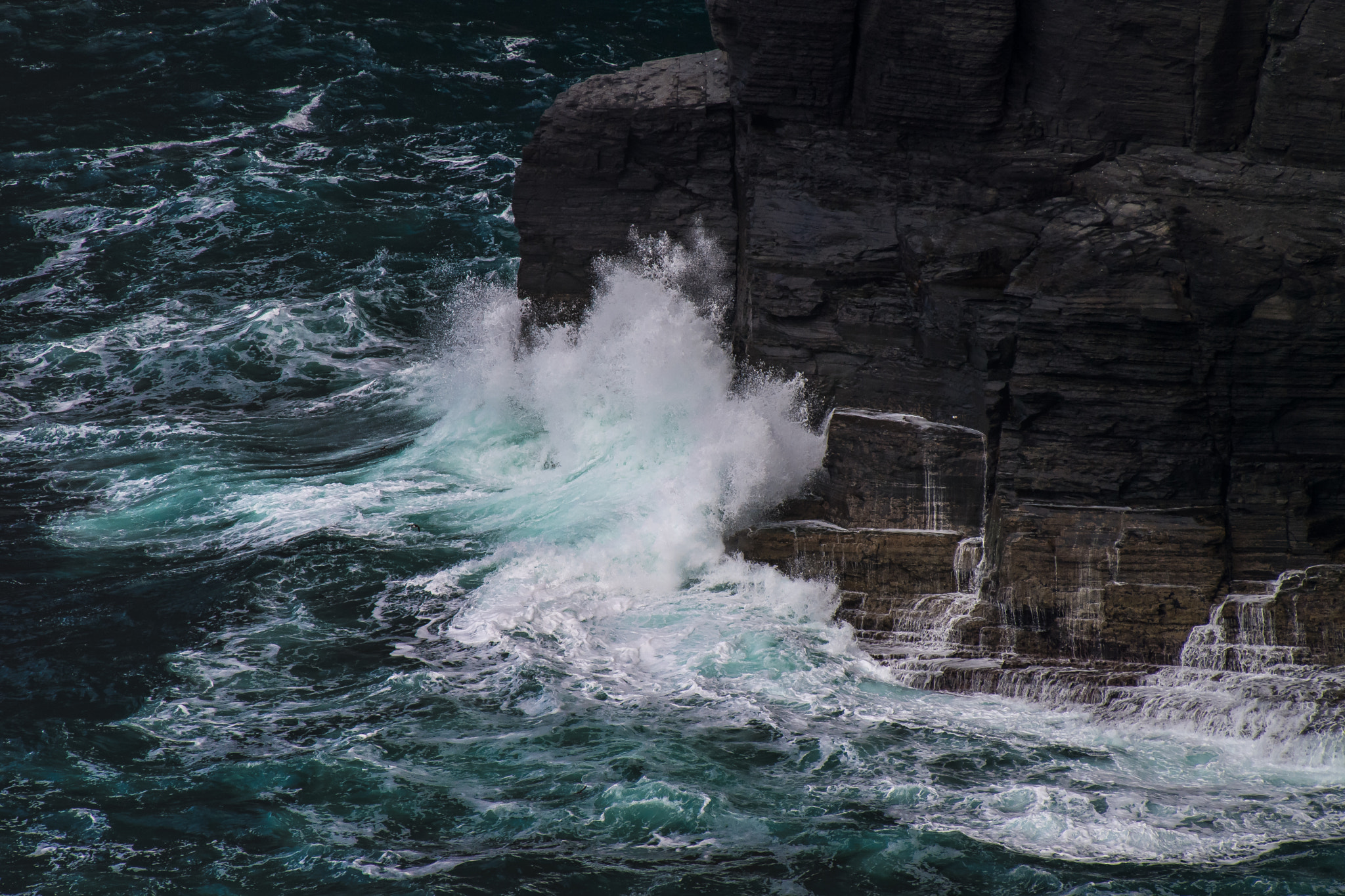 Nikon AF-S Nikkor 200-500mm F5.6E ED VR sample photo. Power of water photography