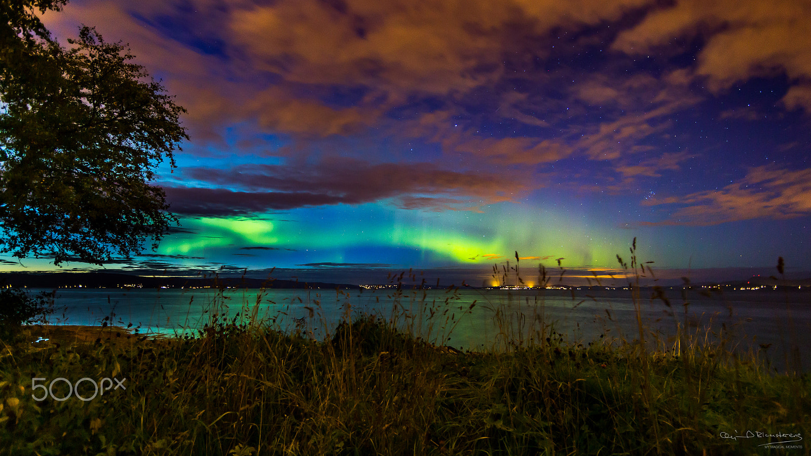 Canon EF 14mm F2.8L II USM sample photo. Mood with aurora photography
