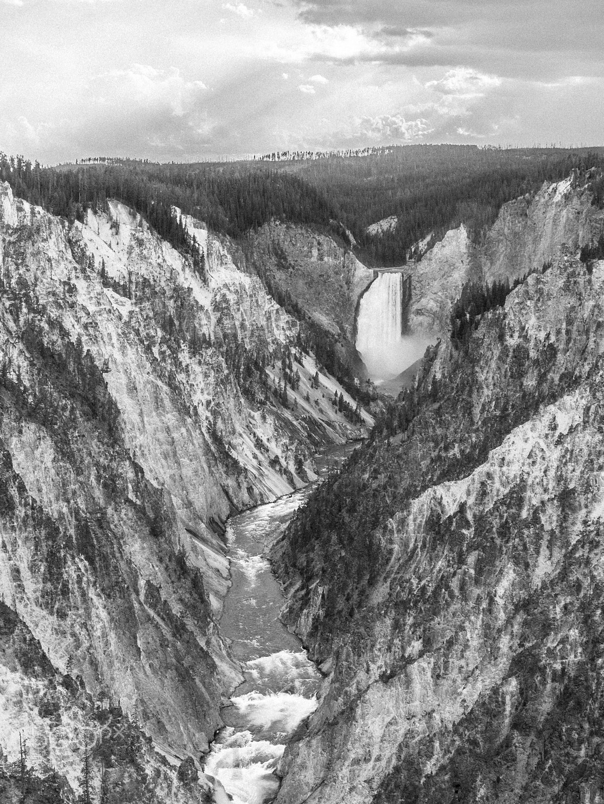 Panasonic Lumix DMC-GX1 sample photo. Grand canyon of yellowstone photography