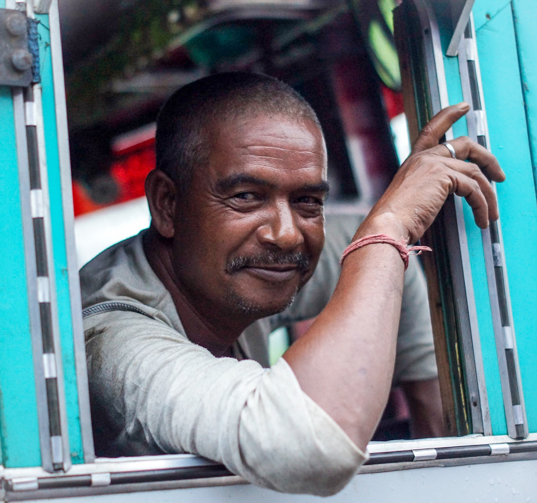 Sony SLT-A65 (SLT-A65V) + Sony DT 50mm F1.8 SAM sample photo. A happy truck driver!! photography