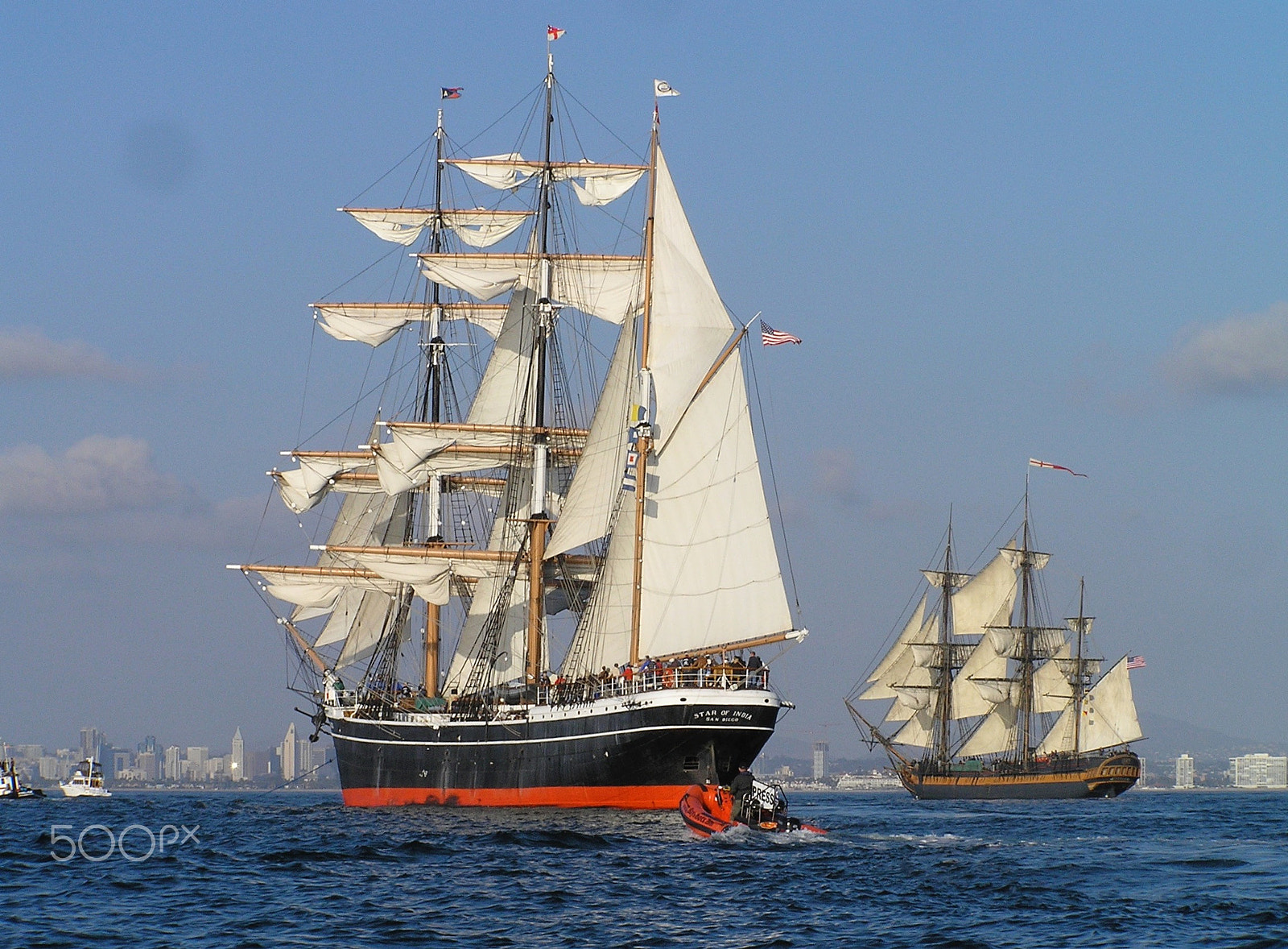 Olympus C765UZ sample photo. Star of india and the surprise under sail. photography