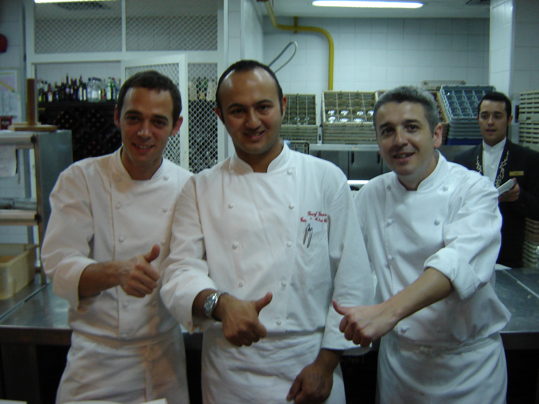 Sony DSC-S90 sample photo. With alain devauille and alex from el bulli photography