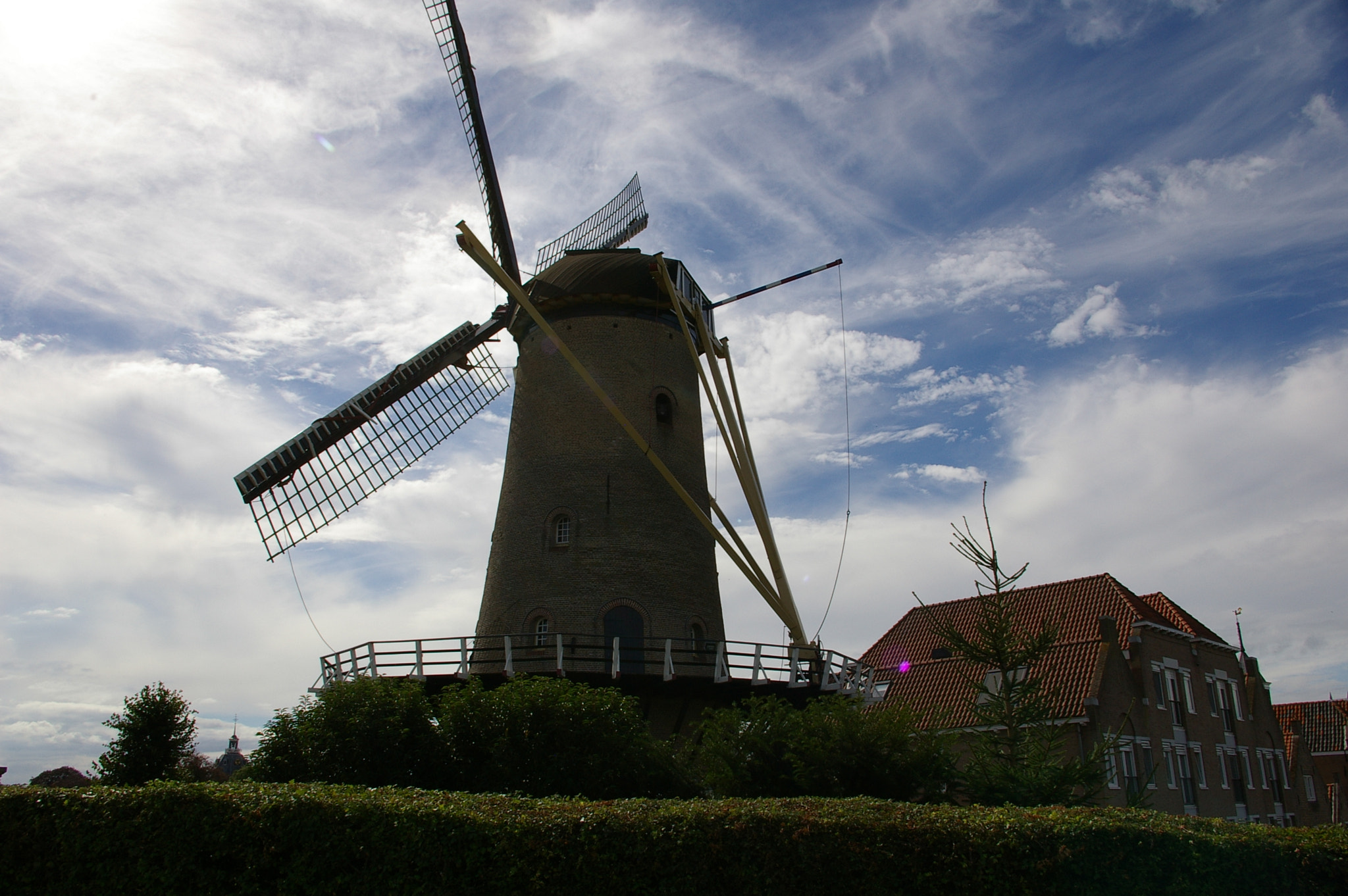 Pentax *ist DL sample photo. Windwill - willemstad photography