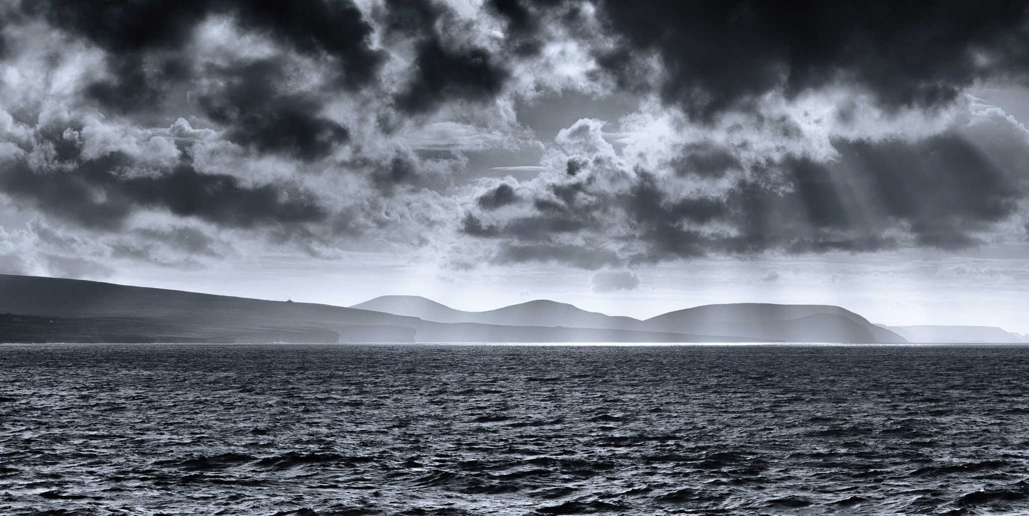 Nikon D300S sample photo. Irish lights photography