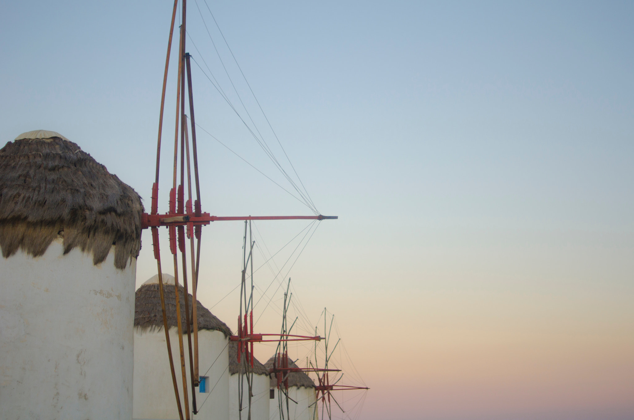 Nikon D7000 sample photo. Mykonos windmills photography