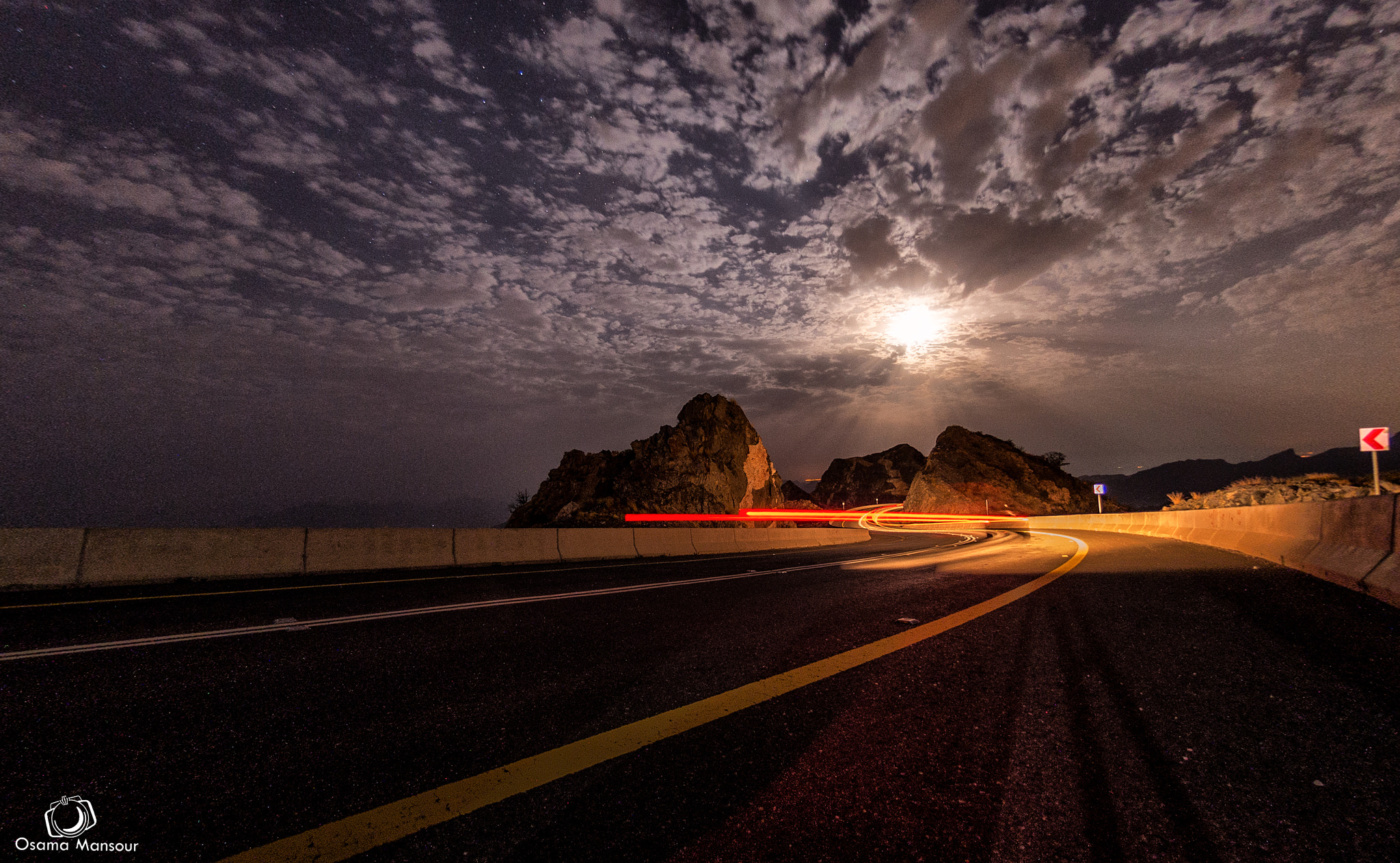 Nikon AF DX Fisheye-Nikkor 10.5mm F2.8G ED sample photo. Moon light photography