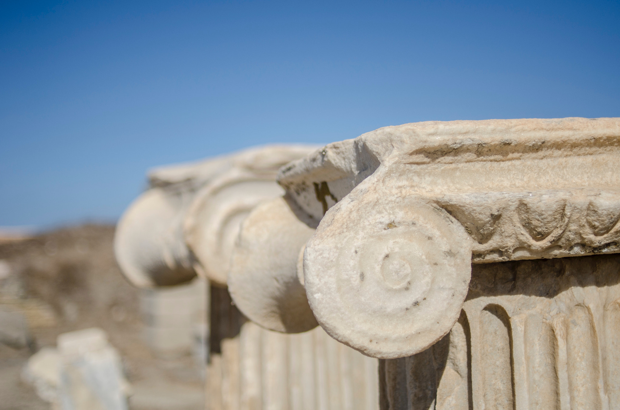 Nikon D7000 + Nikon AF Nikkor 35mm F2D sample photo. Mykonos - delos island photography