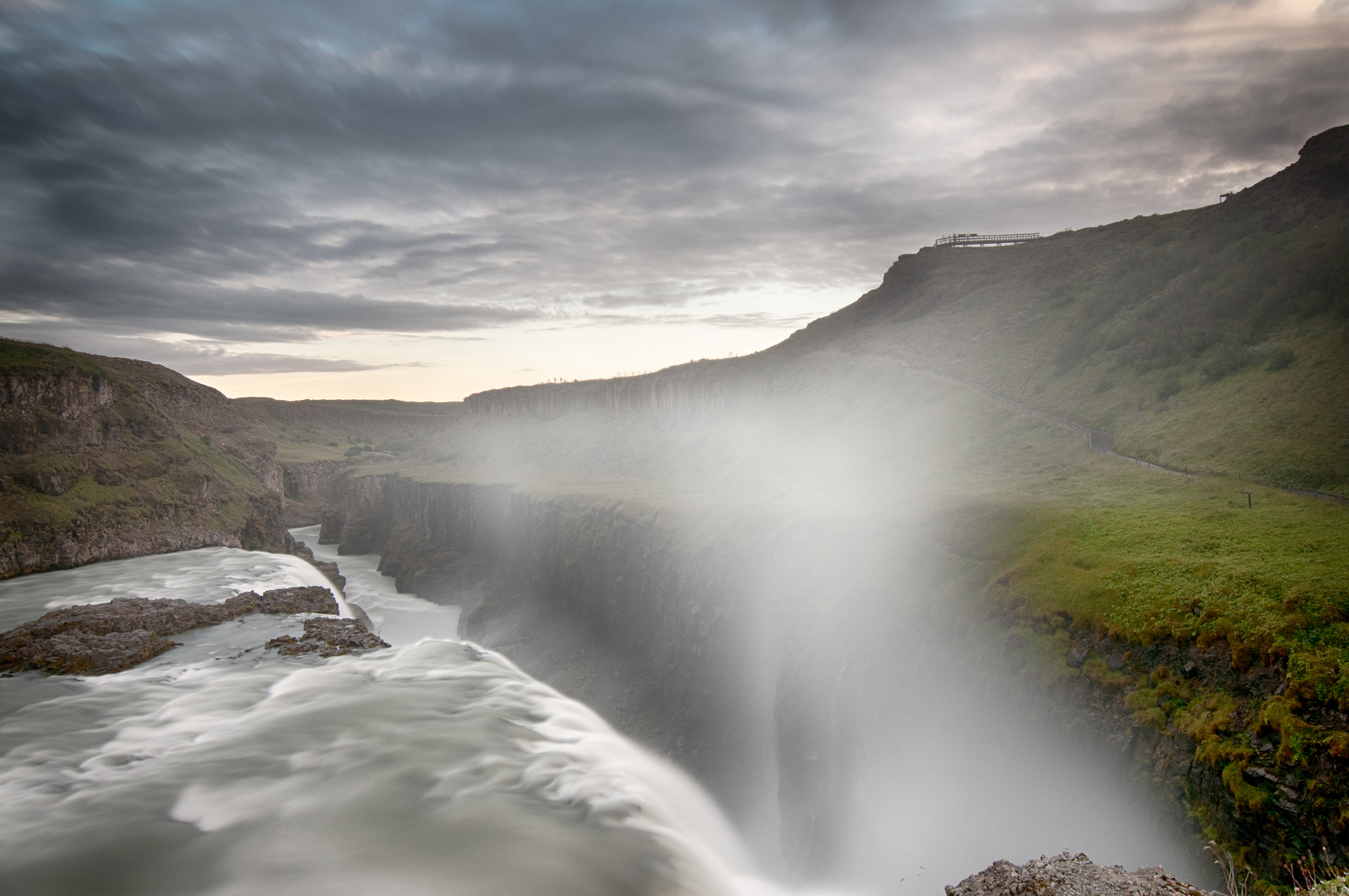 Nikon D300 sample photo. Gullfoss, iceland photography